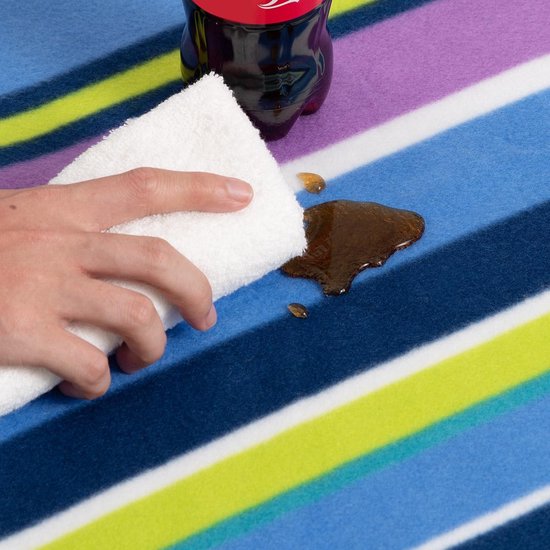 DETEX Picknickkleed 200x200cm XXL Waterdicht Geïsoleerd Opvouwbaar Strepen