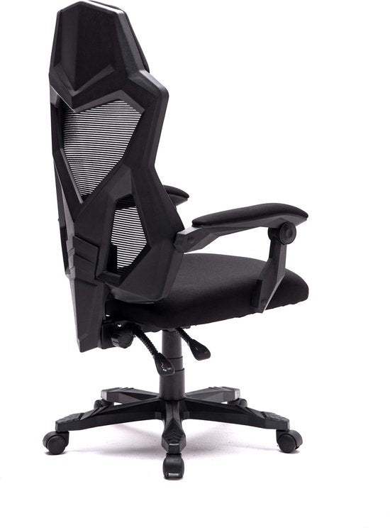 Bureaustoel Fresno - gamestoel - zwart