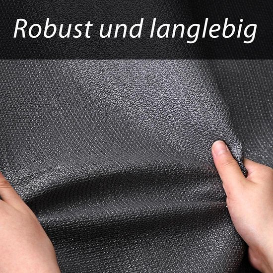 DETEX Schuttingdoek 120x1000cm – Scheurvast Weerbestendig - Antraciet