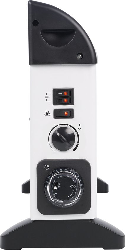 Tristar KA-5168 Convector Kachel - 3 Warmtestanden - Regelbare Thermostaat - Turbo Functie - Timer Functie - 1800W - 2000 W - Ventilatorstand