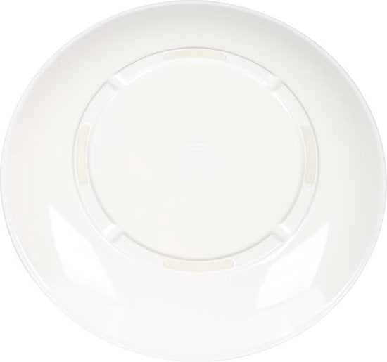 Gimex Serviesset Linea Line – Voorzien Van Vervangbare Antislip En Geluiddempend Ontwerp En Luxe Dustbag – Voor Camping En Boot – Blauw En Wit Melamine – 12-delig