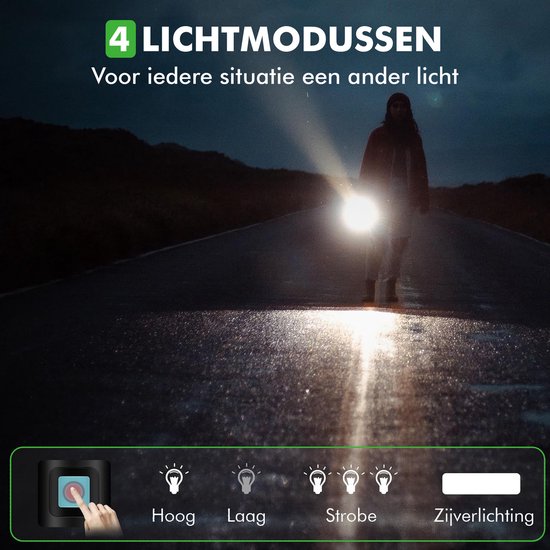 Travelhawk Zaklamp - Zaklamp Led - Zaklamp Militaire - Zaklamp op Batterijen - 1000 Lumen - Zonnepaneel - Waterproof - Zwart