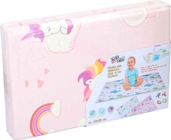 Let's Play Speelmat – Baby Speelmat voor Babybescherming – 1 Stuk – Comfortabele en Veilige Speelondergrond