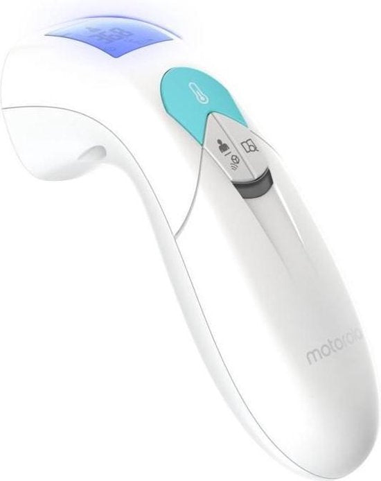 Motorola Thermometer MBP66NT - Contactloos - Hygiënisch - Ongestoord - ook voor Vloeistof en Voedsel