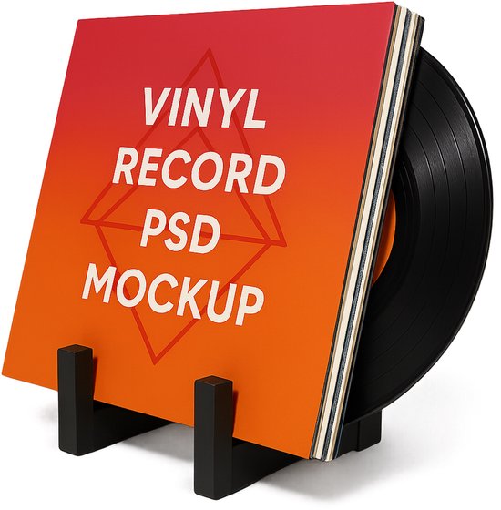 Luft LP houder - Vinyl - Opbergsysteem - Platenrek - Houder - Standaard - Album - IJzer