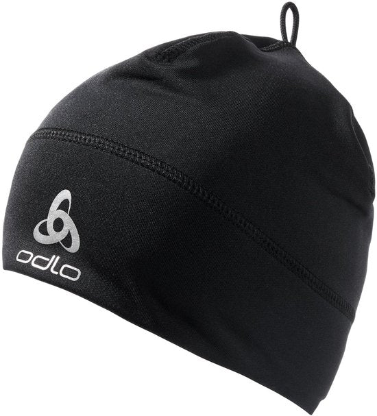 Odlo Polyknit Handschoenen en Muts Set - Zwart - Maat M