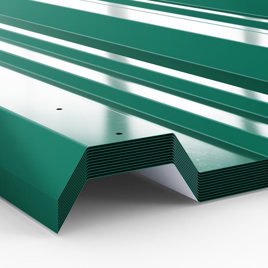 Gardebruk Dakplaten – afm. 129 x 46cm = 7m² - 12 stuks Groen