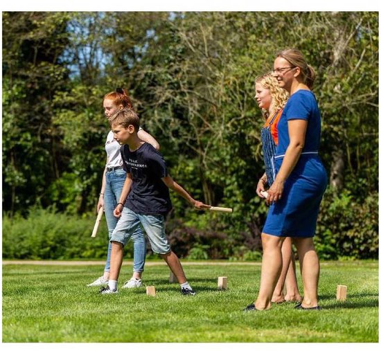 Outdoor Spel - Kubbspel - incl draagtas - buiten spelen - FSC