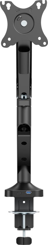 VDD Gaming - Monitorarm - Monitor Arm - Monitor Beugel - Scherm Beugel - In Hoogte Verstelbaar - Voor 1 Scherm - Ergonomisch Ontwerp - Zwart