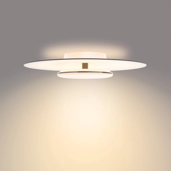 Philips Garnet plafondlamp - Zwart - 27K - 40W