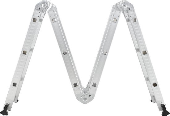 Multifunctionele vouwladder 4 in 1 - 3.6M