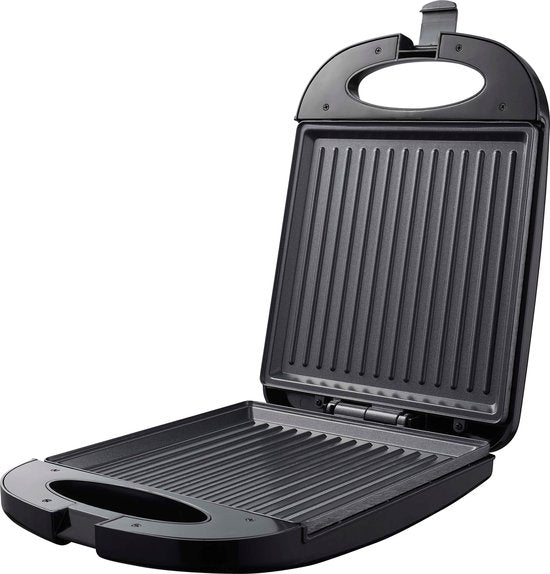 Tomado TGS4000B - XXL Tosti ijzer - 4 tosti's - Tosti apparaat - Panini grill - PFAS vrij - 1200W - Zwart