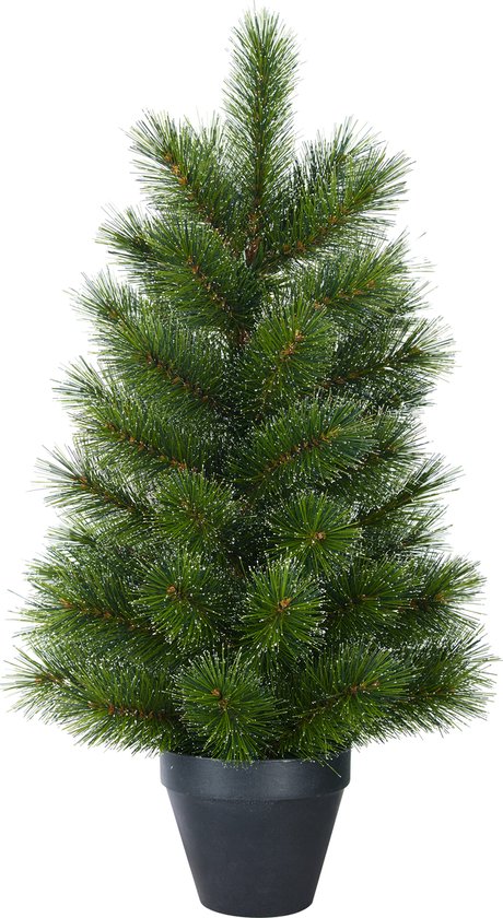 Black Box Trees Glendon Kunstkerstboom in Pot - H90 x Ø51 cm - Groen
