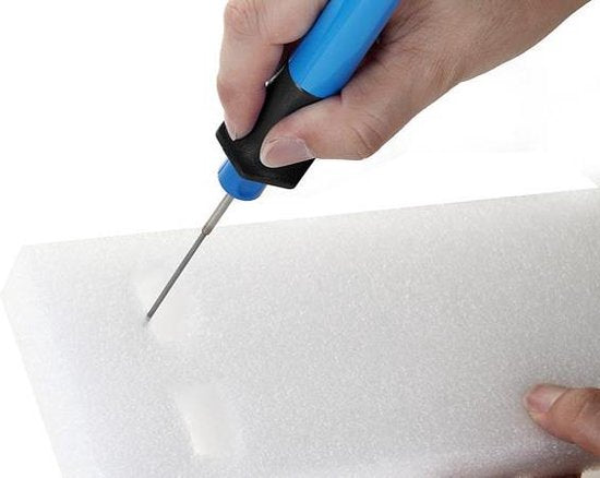 Velleman 3-in-1 piepschuimsnijder, inclusief 3 opzetstukken en voedingsadapter, 8 W