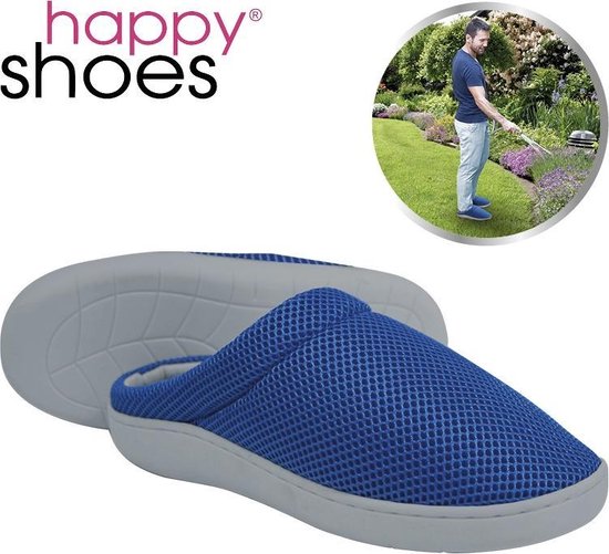 Happy Shoes Gel Slippers Blauw Maat 37/38 - Gelzolen - Sloffen
