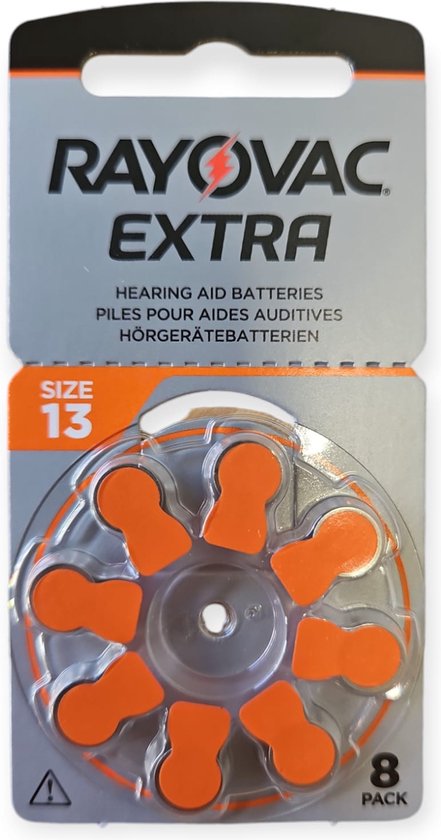 Rayovac 13 - PR48 Extra - 140 mAh - 8 pak