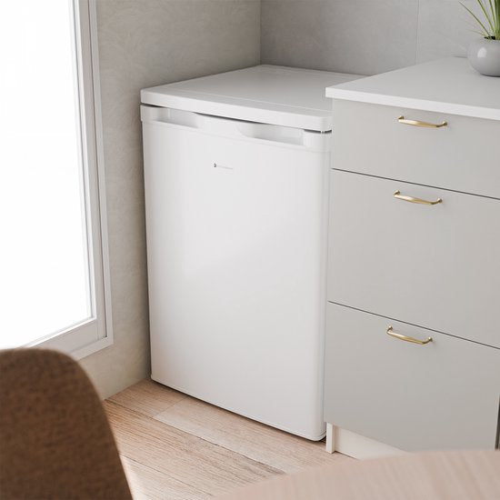 KitchenBrothers Koelkast - 127L - IJskast - Tafelmodel - Vrijstaand - Wit