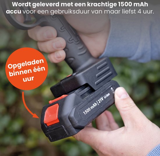 QLT Snoeischaar met Accu - Elektrische Accu Snoeischaar