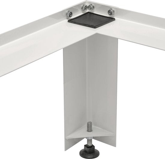 Sanivesk Wasmachineverhoger - Wit – 30 cm – 62 x 53 cm – Metaal