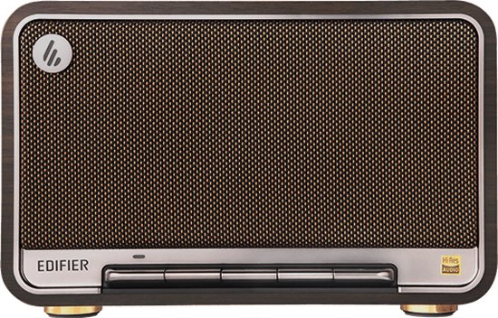 Edifier D32 - Stereo HiRes Airplay/Bluetooth speaker - Zwart Walnoot