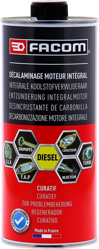 Facom Diesel Motor Reiniger 1L - additief - reinigt roetfilter, EGR-klep, de turbo en katalysator