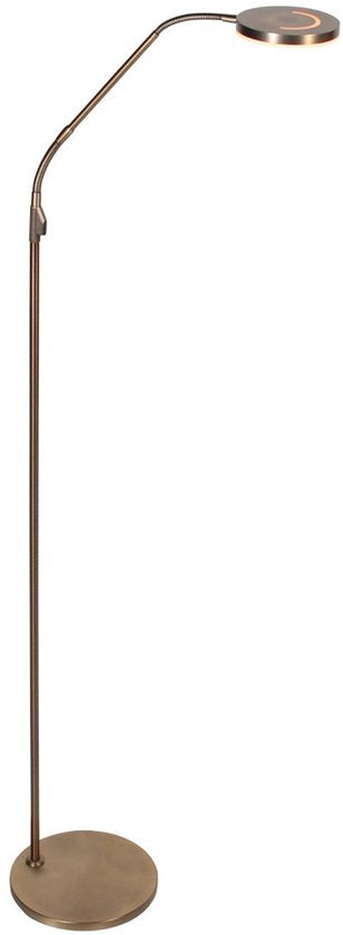 Steinhauer Exclusive - vloerlamp - Soleil2 - brons - kunststof metaal - design lamp - LED - 4389BR