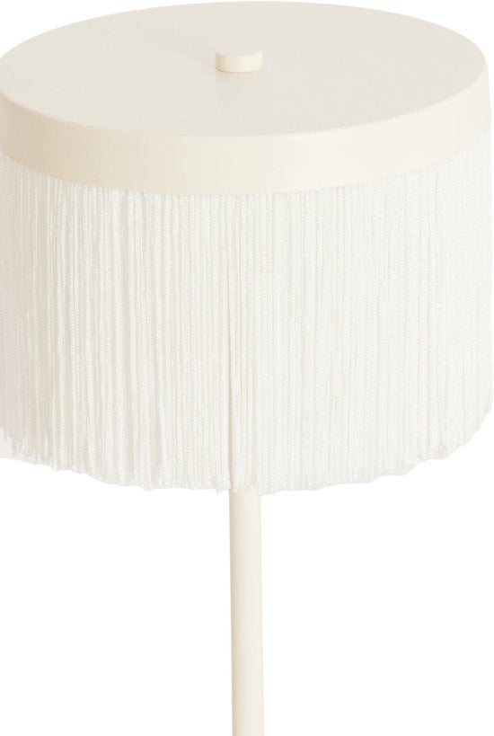 Light & Living - tafellamp - Diny - beige crème - metaal - Ø 17cm - E27 - 1892143