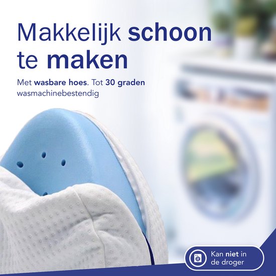 Sleeptight Kniekussen - Orthopedisch - Traagschuim - 25 cm