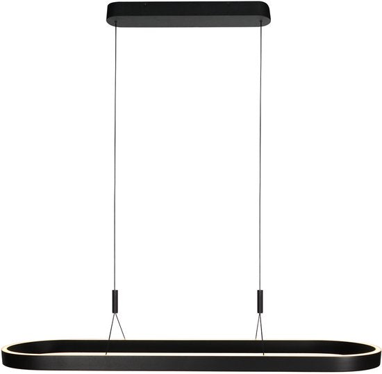 Steinhauer Exclusive - hanglamp - Mykty - zwart - metaal - design lamp - LED - 4205ZW