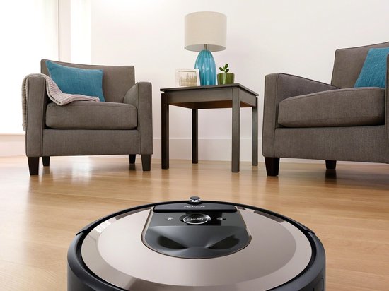 iRobot Roomba i6 Robotstofzuiger – Slimme Navigatie – Spraakbediening – Beige/Zwart