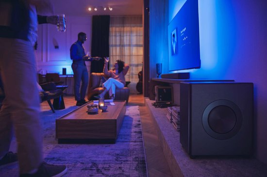 Philips Fidelio TAFW1/10, Draadloze Subwoofer Zwart Actieve subwoofer 210 W