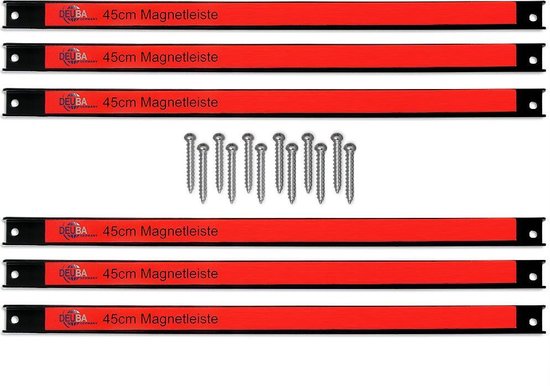 Deuba Magnetische Gereedschaphouder - 6 Stuks 45 cm tot 23 Kg