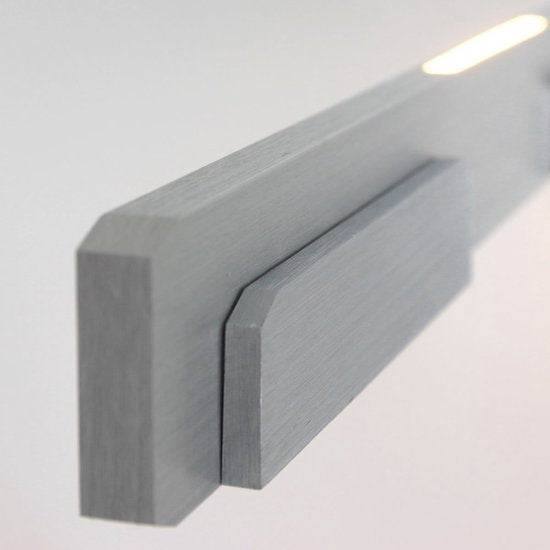Hanglamp Bloc 3297ST Staal 171 cm Hoogteinstelbaar met Kabel Lift Steinhauer, Modern Design, Dimbaar met Externe Dimmer