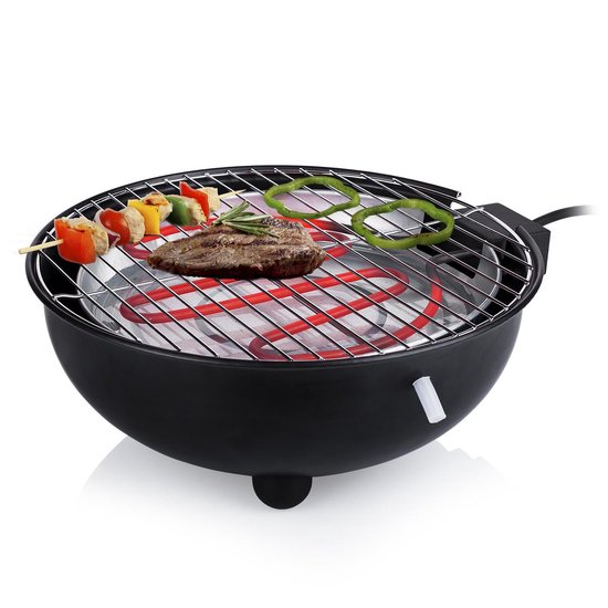 Tristar Elektrische Barbecue - BQ-2880 - 30 cm - Zwart
