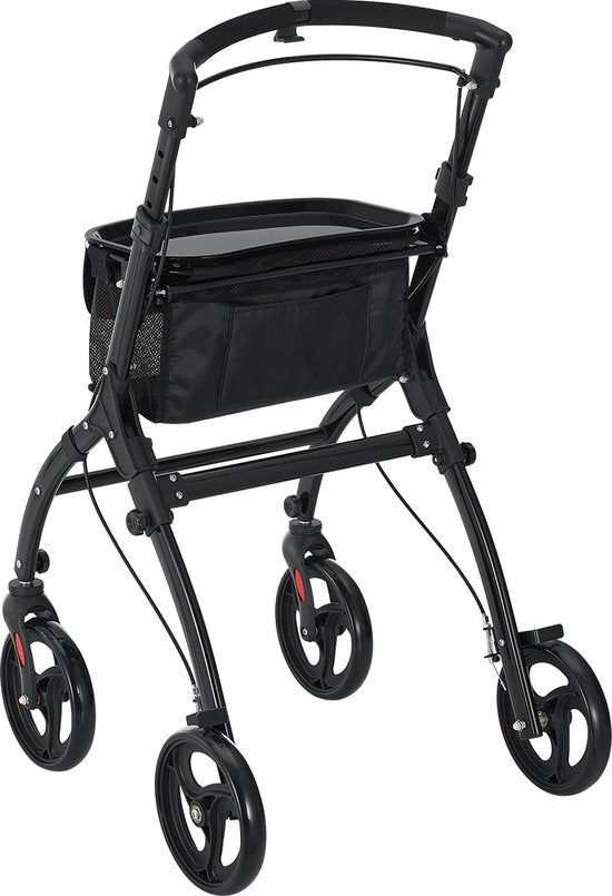 Aluminium Rollator Active - Zwart