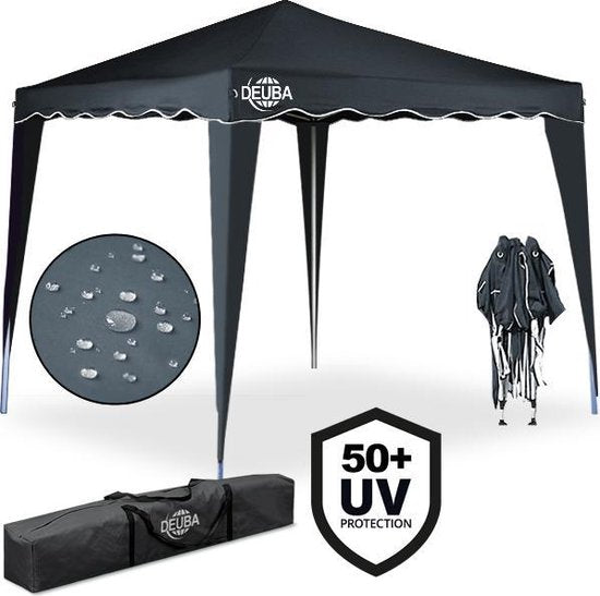 Casaria Vouwpaviljoen Capri - Popup 3x3m Antraciet