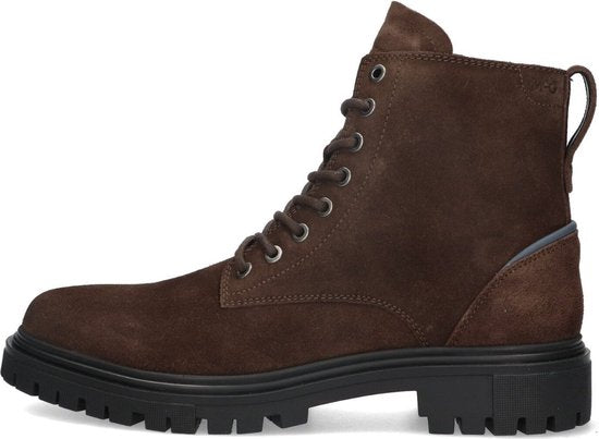 McGregor Heren Boots - Bruin - Veterboots - Suède - Veters - Maat 43