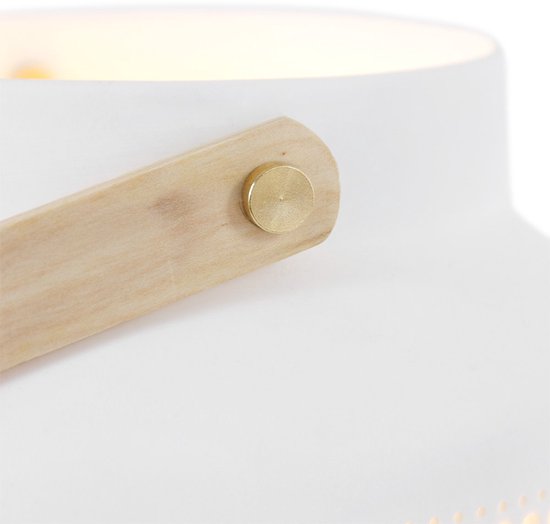 Anne Lighting tafellamp Porcelain - wit - porselein - 14 cm - E14 fitting - 3058W