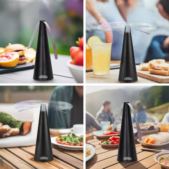VerminBuster Vliegenverjager voor op tafel - Ecologisch en veilig - Wespenverjager - Vliegenvanger - Vliegenval