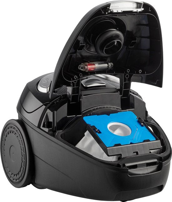 Tomado TVC2002B - Stofzuiger met zak - 2 liter- HEPA 12 filter - Lichtgewicht - Zwart