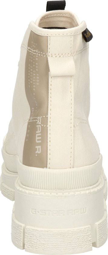 G-Star Aefon II Mid CVS W Veterschoenen Hak - gebroken wit - Maat 41