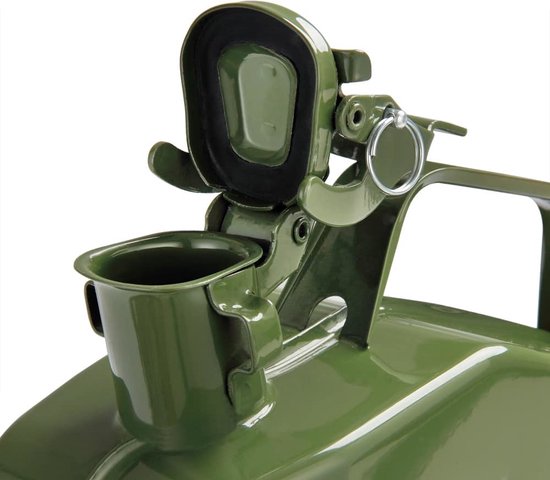 Monzana Jerrycan - Metaal - 5 liter Groen