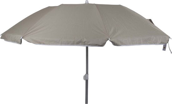 Bo-Camp - Parasol - Compact - 3-Delig - Ø 160 cm - Zand