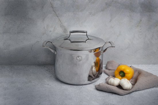 Saveur Voyage Kookpan – Ø25 cm – Tri-Ply RVS – PFAS-vrij – Inductie – Ovenbestendig