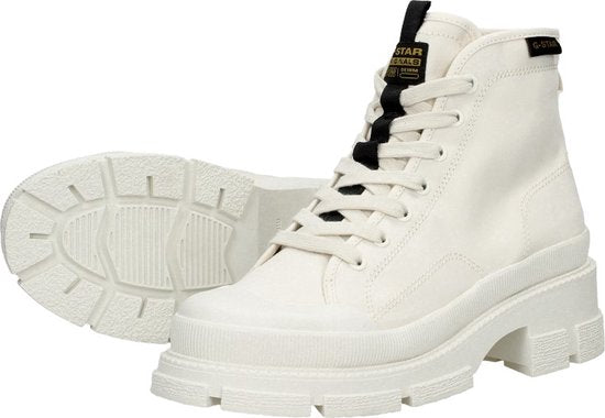 G-Star Aefon II Mid CVS W Veterschoenen Hak - gebroken wit - Maat 41