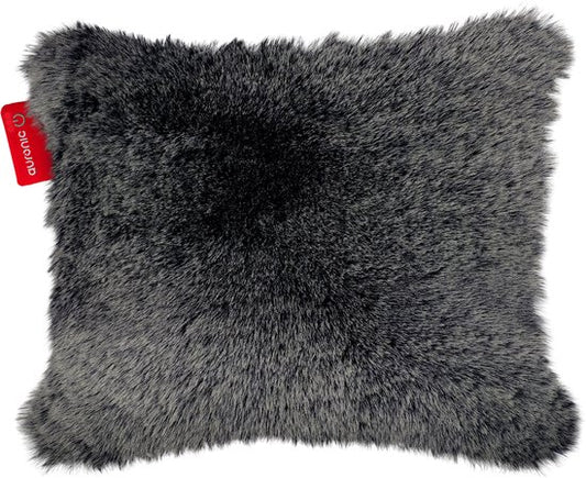 Auronic Warmtekussen - Teddy - 45x60 - Draadloos - Oplaadbaar - Elektrisch kussen - Infrarood - Antraciet