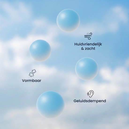 PurelyGoods® Slaap Oordopjes - 20 Siliconen Slaapoordoppen - Anti Snurk - Zijslapers