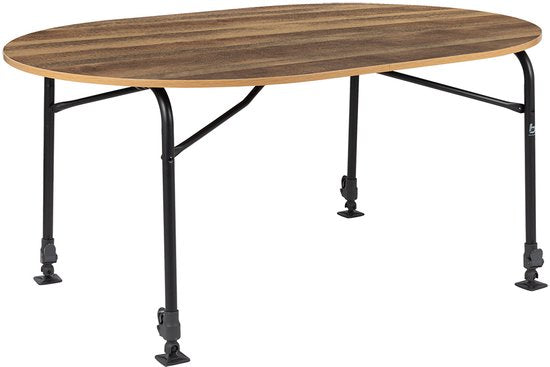 Bo-Camp Tafel - Feather - Ovaal - 130x90 cm