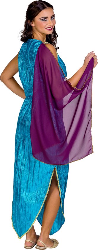 Dressforfun Vrouwenkostuum Griekse schoonheid Cassandra XXL - verkleedkleding kostuum halloween verkleden feestkleding carnavalskleding carnaval feestkledij partykleding - 300511