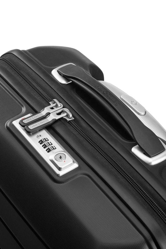 Samsonite Reiskoffer - Flux Spinner 55/20 Uitbreidbaar (Handbagage) Zwart